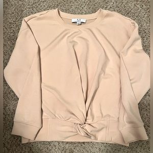 Blush pink soft sweatshirt
